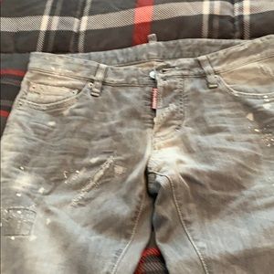 DSQUARED2 mens Distressed jeans